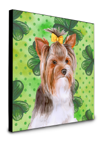 Yorkshire Terrier #2 St Patrick's Wall Panel