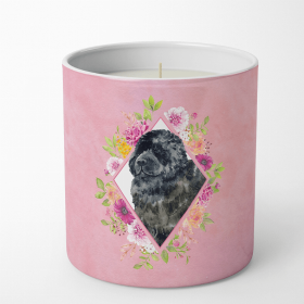 Newfoundland Pink Flowers 10 oz Decorative Soy Candle