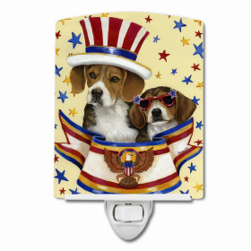 Beagle USA Ceramic Night Light