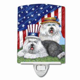 Old English Sheepdog USA Ceramic Night Light