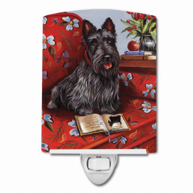 Scottish Terrier/Scottie Lil Einstein Ceramic Night Light