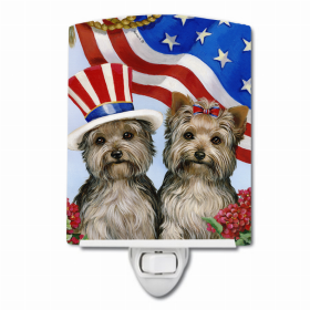 Yorkie USA Ceramic Night Light