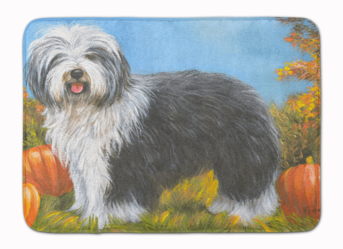 Old English Sheepdog Octoberfest Floor Mat