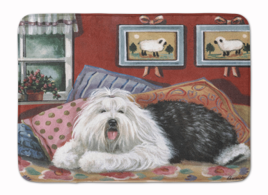 Old English Sheepdog Sweet Dreams Floor Mat