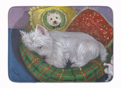 West Highland White Terrier/Westie Precious Toto Floor Mat