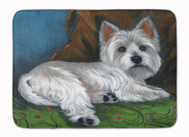 West Highland White Terrier/Westie Wake Up Floor Mat