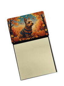 Australian Terrier Fall Sticky Note Holder