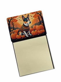 Basenji Fall Sticky Note Holder