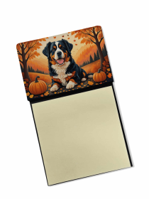 Bernese Mountain Dog 3 Fall Sticky Note Holder