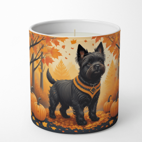 Cairn Terrier - Black -  Fall Decorative Soy Candle