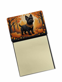 Cairn Terrier - Black - Fall Sticky Note Holder