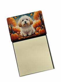 Coton De Tulear 2 Fall Sticky Note Holder