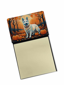 German Shepherd - White - Fall Sticky Note Holder