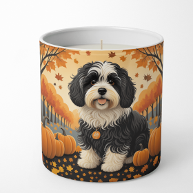 Havanese Fall Decorative Soy Candle