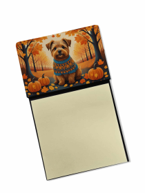 Norfolk Terrier 2 Fall Sticky Note Holder