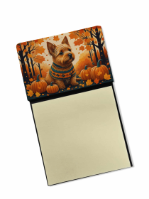 Norwich Terrier 2 Fall Sticky Note Holder