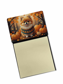 Pomeranian Fall Sticky Note Holder