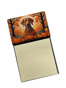 Rhodesian Ridgeback Fall Sticky Note Holder