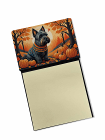 Scottish Terrier 3 Fall Sticky Note Holder