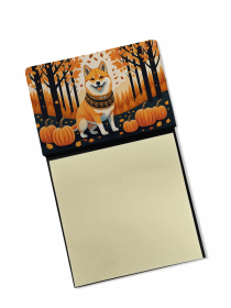 Shiba Inu 2 Fall Sticky Note Holder