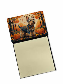 Silky Terrier 2 Fall Sticky Note Holder