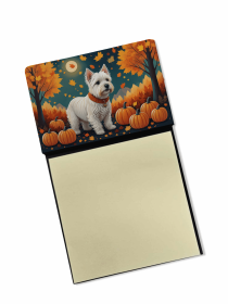 Westie/West Highland White Terrier 2 Fall Sticky Note Holder