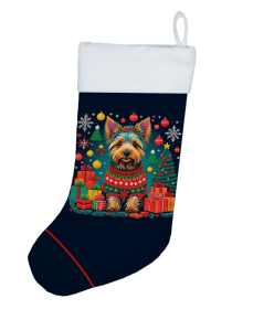 Australian Terrier Christmas Stocking