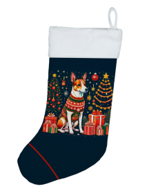 Basenji Christmas Stocking