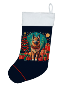 Belgian Tervuren Christmas Stocking