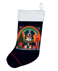 Bernese Mountain Dog Christmas Stocking