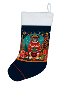 Boxer Christmas Stocking