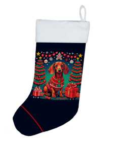 Dachshund Christmas Stocking