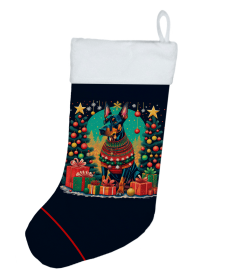 Doberman Christmas Stocking