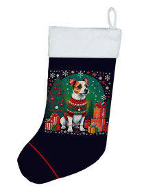 Jack Russell Terrier Christmas Stocking