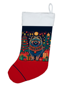 Keeshond Christmas Stocking