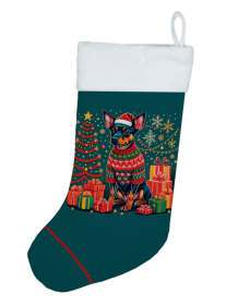 Min Pin Christmas Stocking