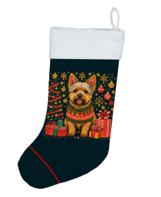 Norwich Terrier Christmas Stocking