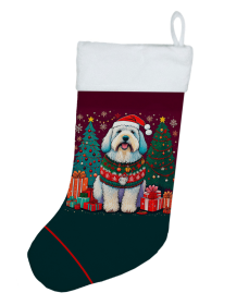 Old English Sheepdog Christmas Stocking