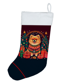 Pomeranian Christmas Stocking