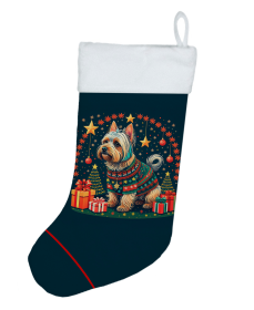 Silky Terrier Christmas Stocking