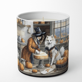 American Eskimo Fall Kitchen Pumpkins Decorative Soy Candle