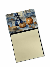 Pit Bull Terrier 1 Fall Kitchen Pumpkins Sticky Note Holder