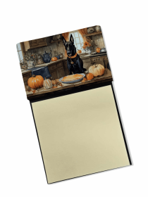 Belgian Malinois Fall Kitchen Pumpkins Sticky Note Holder