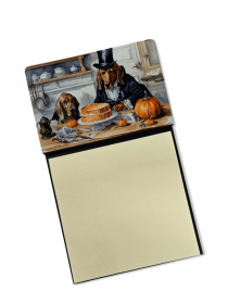 Bloodhound 1 Fall Kitchen Pumpkins Sticky Note Holder