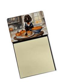 Boykin Spaniel 1 Fall Kitchen Pumpkins Sticky Note Holder