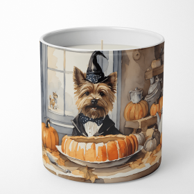 Cairn Terrier Fall Kitchen Pumpkins Decorative Soy Candle