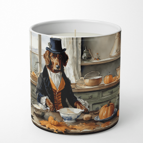 Irish Setter Fall Kitchen Pumpkins Decorative Soy Candle