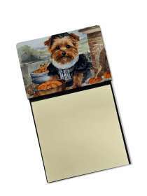 Norfolk Terrier 1 Fall Kitchen Pumpkins Sticky Note Holder