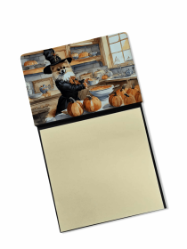 Pomeranian 2 Fall Kitchen Pumpkins Sticky Note Holder