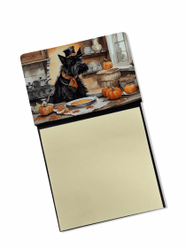 Scottish Terrier 2 Fall Kitchen Pumpkins Sticky Note Holder